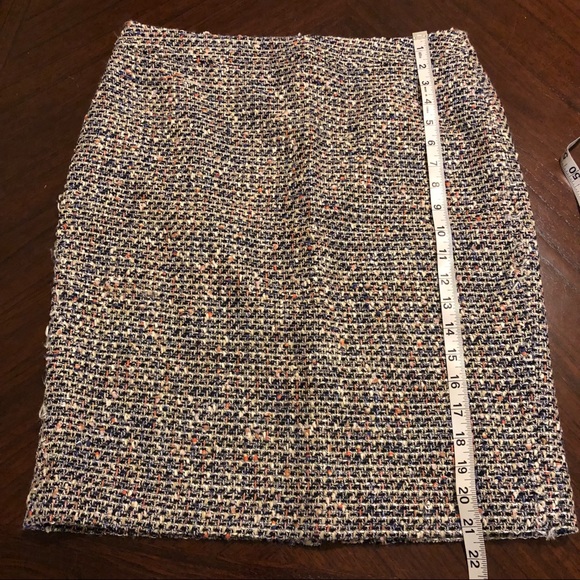 Cynthia Rowley Tweed Multi Colored Pencil Skirt - Picture 7 of 12